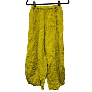 Eleven Stitch Design Lagenlook Lantern Linen Pants